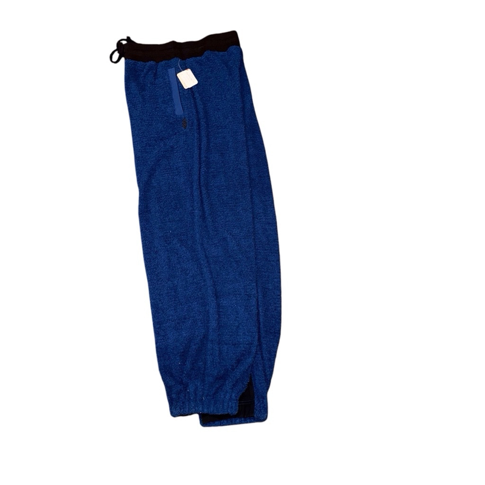 Free people womens cuddle up Blue Jogger Pants Size l